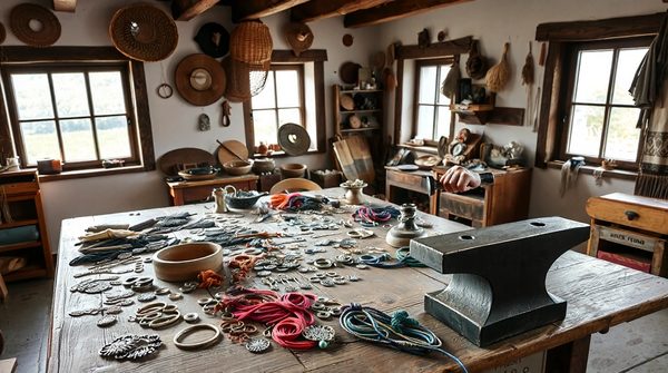 La magie de la création de bijoux artisanaux en bretagne